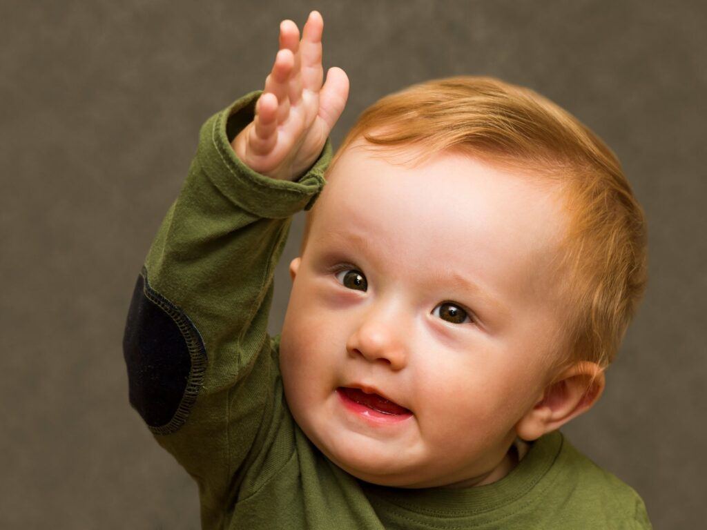 Un instant bébé signe