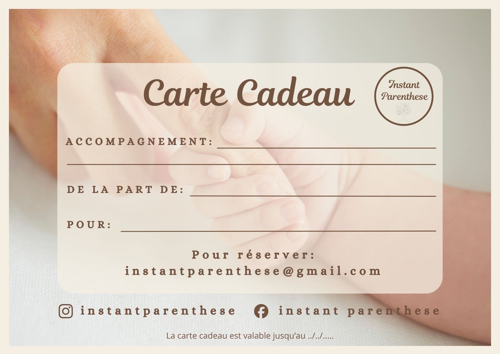 Bon cadeau